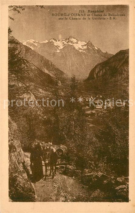 Bourg-d Oisans Le Chaine de Belledonne