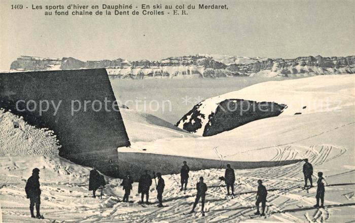 Dauphine Col du Merdaret