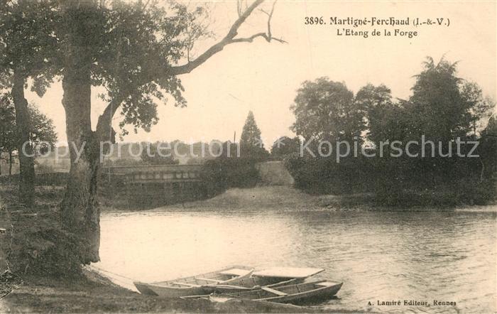 Martigne-Ferchaud Etang de la Forge