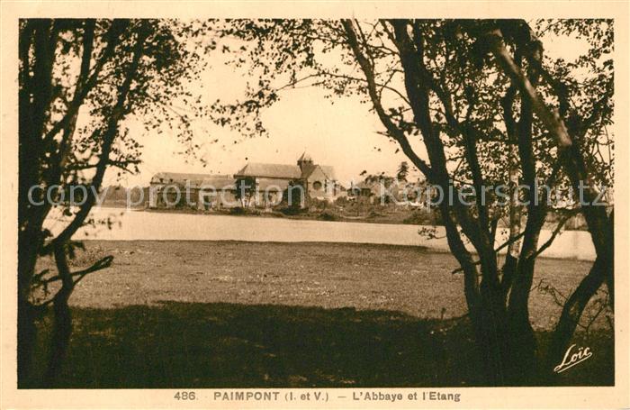 Paimpont Abbaye et L Etang