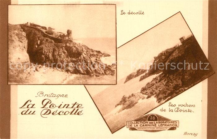 Bretagne Region La Pointe du Decoll