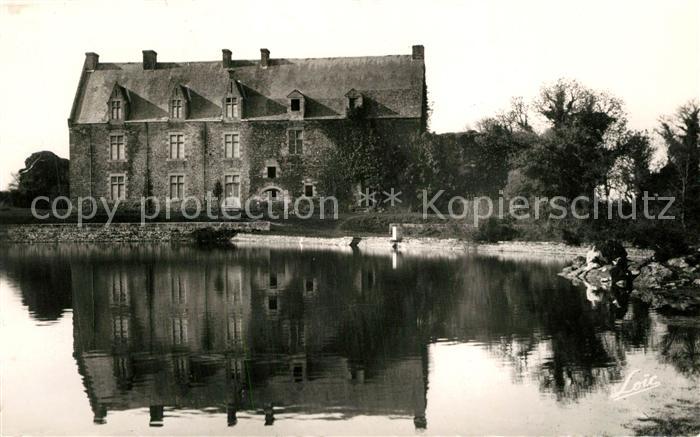 Paimpont Chateau et Etang de Comper