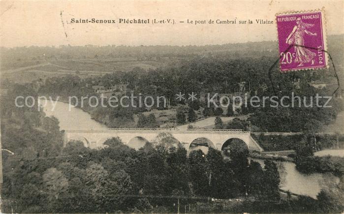Saint-Senoux Plechatel Pont de Cambrai sur la Vilaine