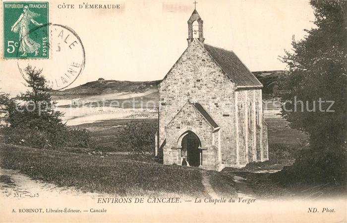 Cancale Chapelle du Verger