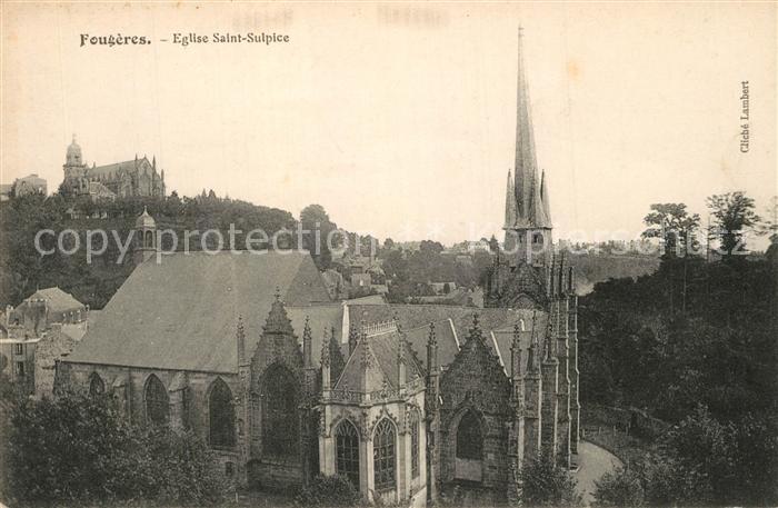 Fougeres Eglise Saint Sulpice