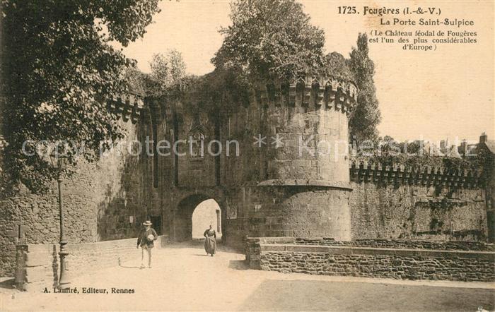 Fougeres La Porte Saint Sulpice