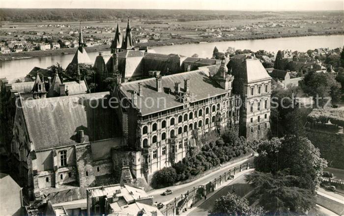Blois 41 Chateau vue aérienne