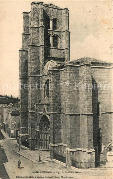 Montbrison Loire Eglise Notre Dame
