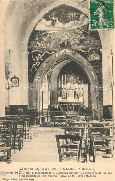 Epercieux-Saint-Paul Choeur de l'Eglise