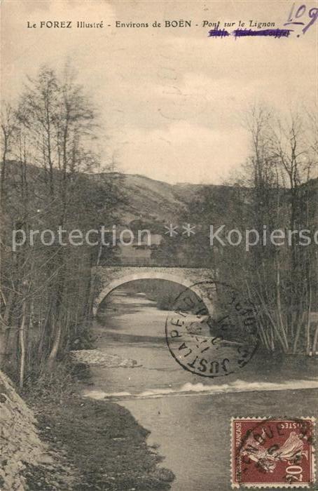 Boen Loire Pont sur le Lignon