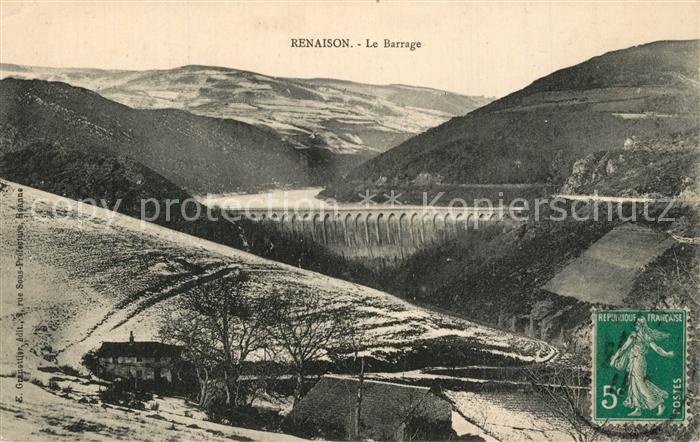 Renaison Le Barrage Talsperre