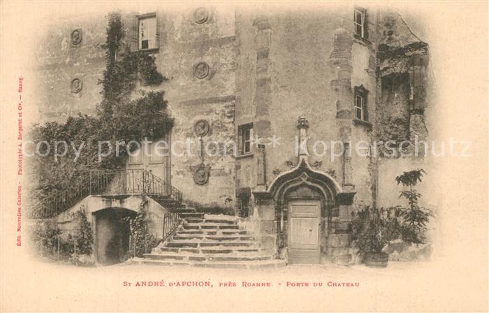 Saint-Andre-d Apchon Porte du Chateau