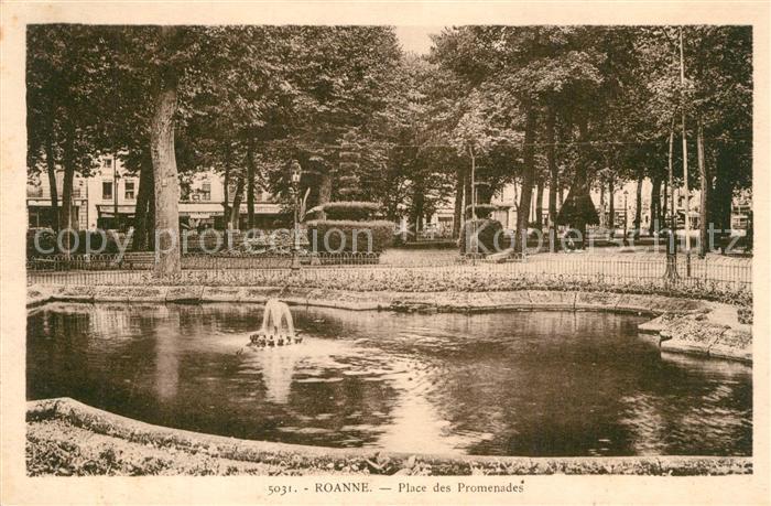 Roanne Loire Place des Promenades