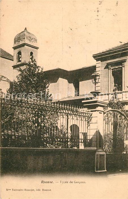 Roanne Loire Lycée de Garcons