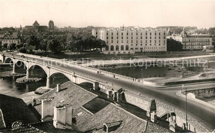 Dax Landes Vue Generale Pont