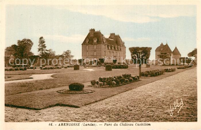 Arengosse Parc du Chateau Castillon