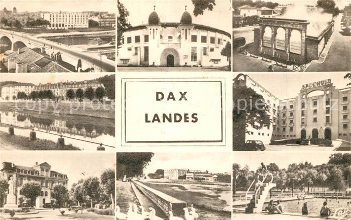 Dax Landes Arènes Fontaine d_eau chaude Etablissem