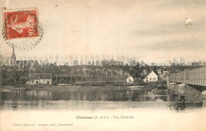 Chatres-sur-Cher Vue Generale Pont