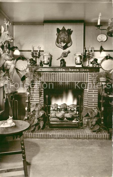 Lamotte-Beuvron Hotel de la Cloche La Rotisserie Cheminée