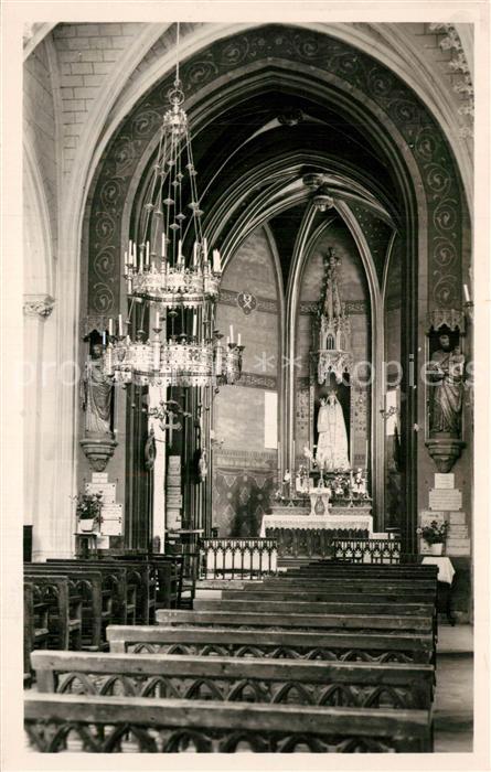 Villethiou Intérieur de la Chapelle Notre Dame