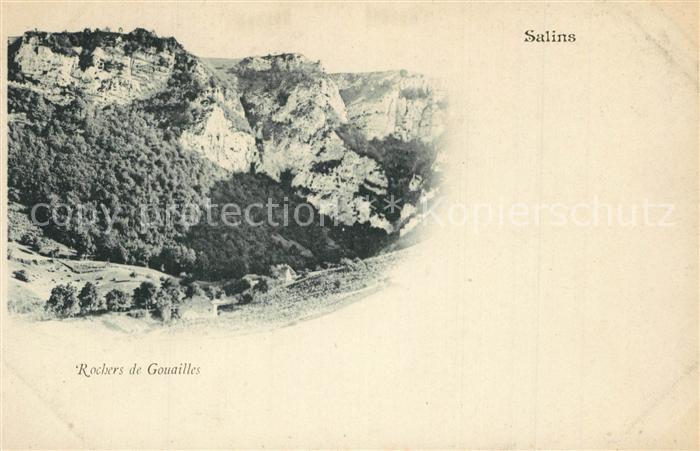 Salins-les-Bains Rochers de Gouailles