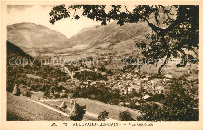 Allevard les Bains Isere Vue Generale