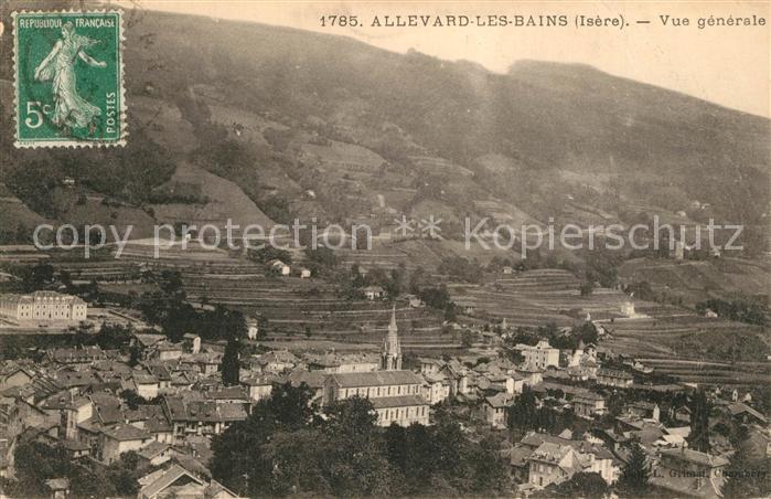Allevard les Bains Isere Vue Generale