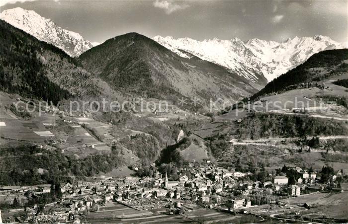 Allevard les Bains Isere Vue Generale prise au mois de Mai Alpes