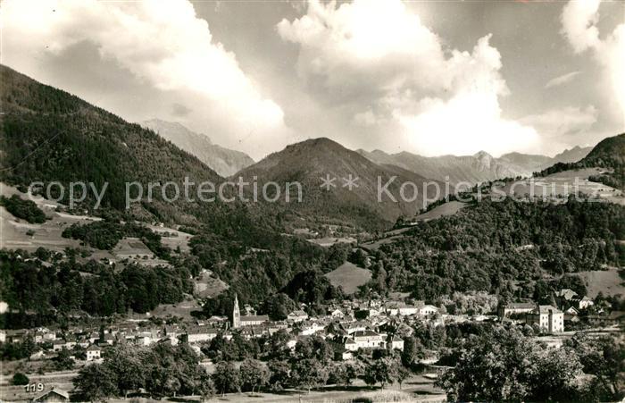 Allevard les Bains Isere Vue Generale Dans son nid de verdure Al
