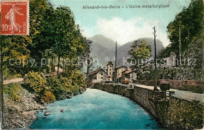 Allevard les Bains Isere Usine métallurgique