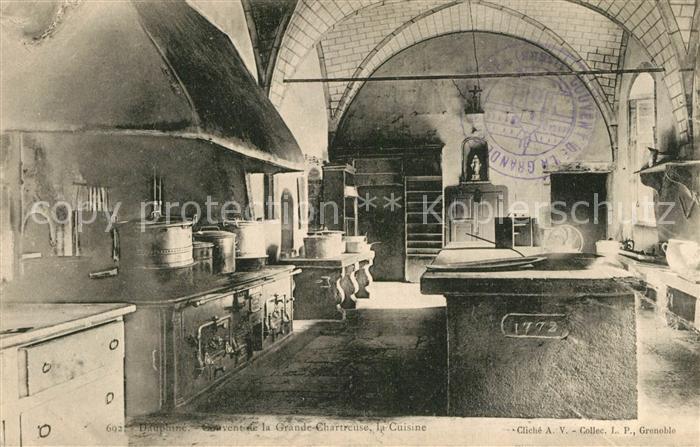 Saint-Pierre-de-Chartreuse Couvent de la Grande Chartreuse la cuisine