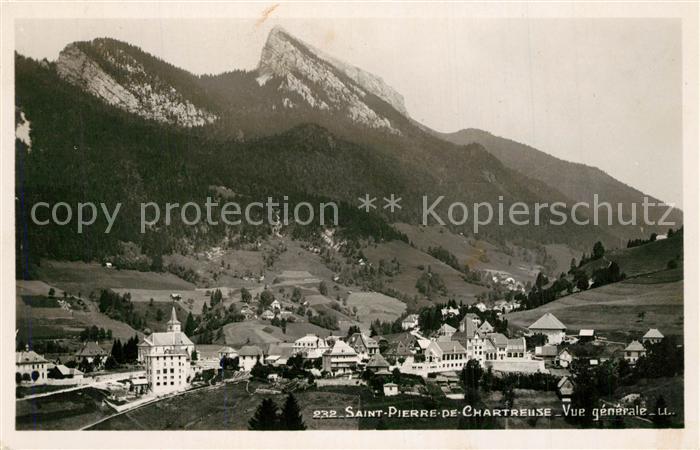 Saint-Pierre-de-Chartreuse Vue Generale Alpes