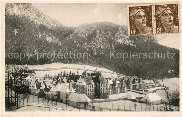 Grande Chartreuse Ensemble du Couvent en hiver