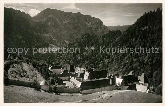 Grande Chartreuse Vue d ensemble du Couvent Alpes