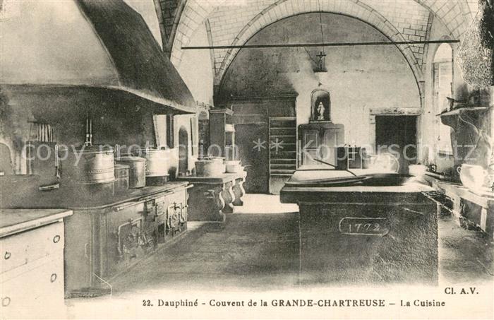 La Grande-Chartreuse Couvent la cuisine