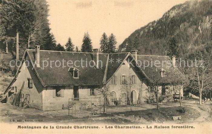 Grande Chartreuse Les Charmettes Maison forestière dans les Montagnes