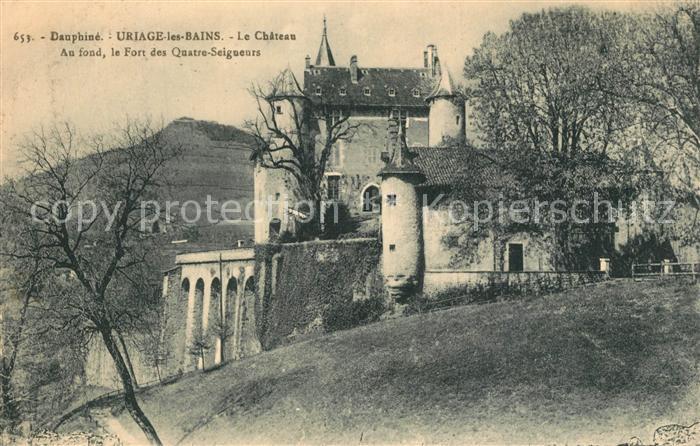 Uriage-les-Bains Isere Chateau Fort des Quatre Seigneurs