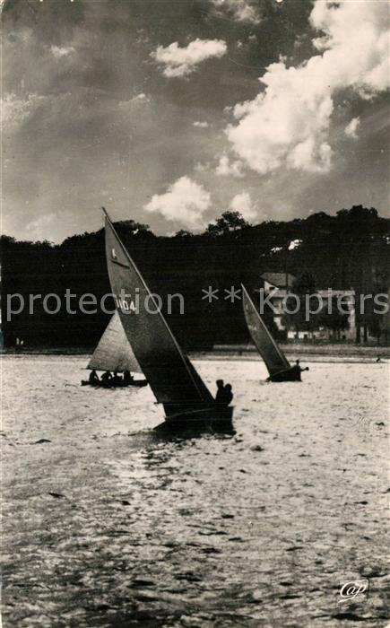 Hossegor Soorts Landes Régates sur le lac voiliers