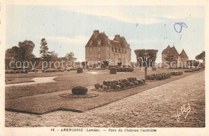 Arengosse Parc du Chateau Castillon