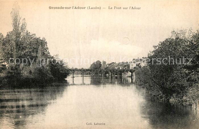 Grenade-sur-l Adour Pont sur l'Adour