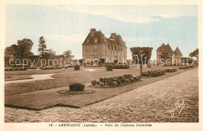 Arengosse Parc du Chateau Castillon