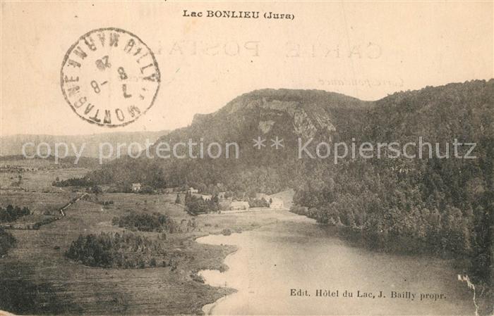 Bonlieu Lac Jura Panorama lac paysage
