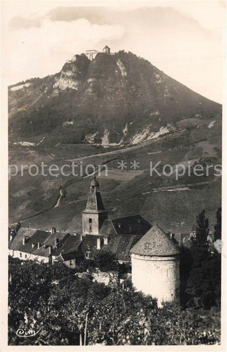 Salins-les-Bains Tour d_Andelot Fort Saint André Eglise