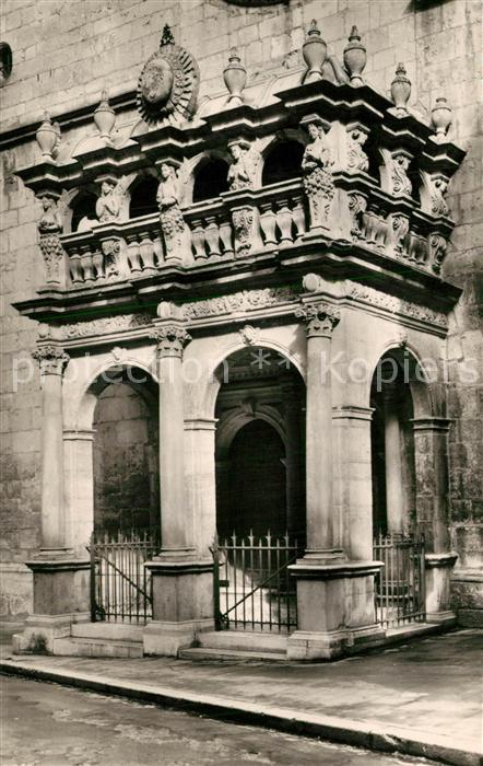 Dole Jura Rue du College Porche de l'ancienne Cha