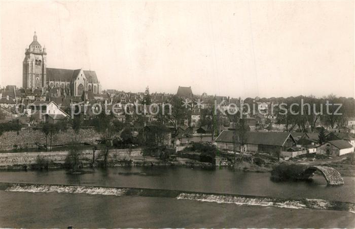 Dole Jura Vue Generale et le Doubs Basilique