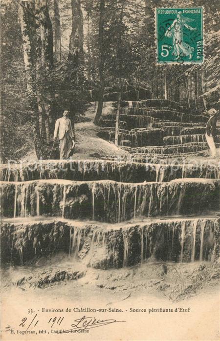 Chatillon-sur-Seine Source pétrifiante d Etuf