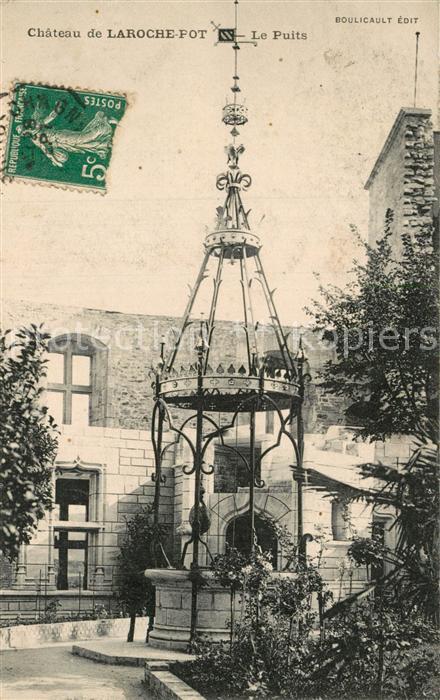 La Rochepot Chateau le puits