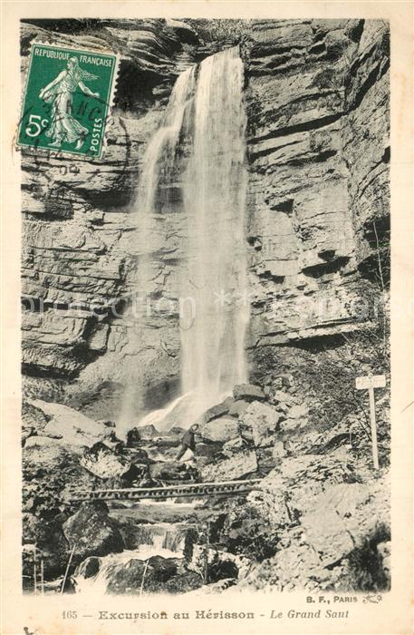 Herisson Jura Le Grand Saut Cascade