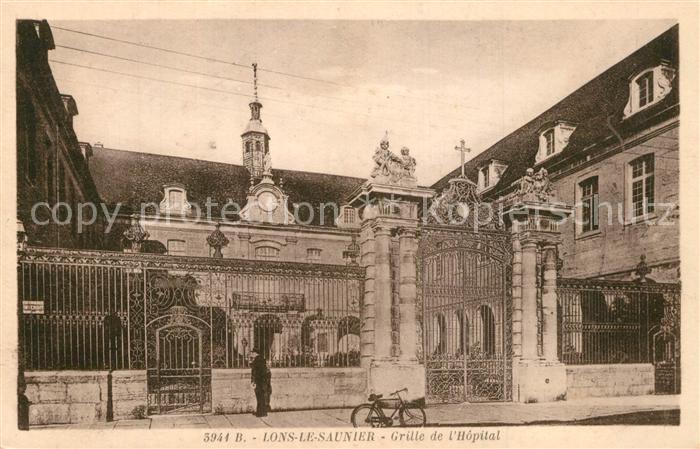 Lons-le-Saunier Jura Grille de l Hopital