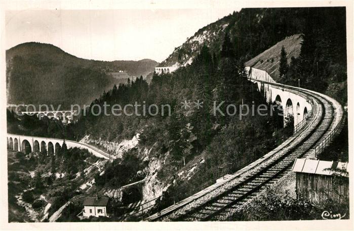 Morez Les quatre viaducs Chemin de fer